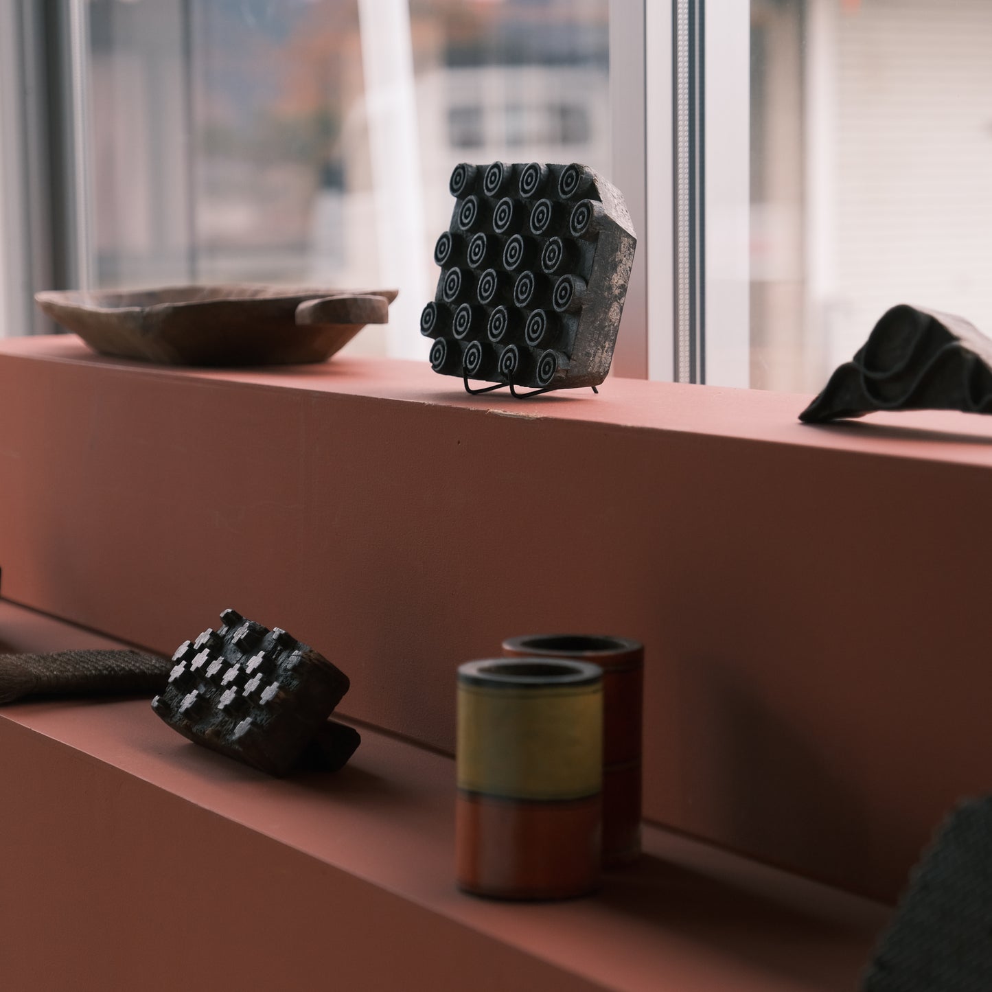 ブロックプリントの版木 - A / インド