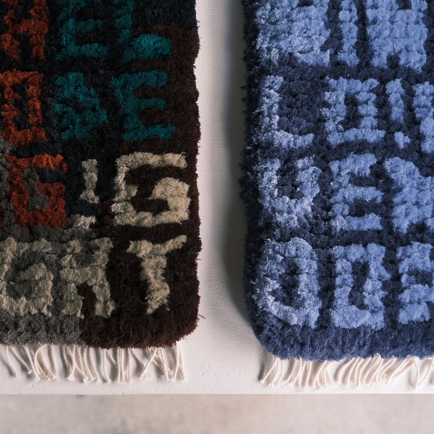 ノッティング椅子敷 -TRUE MAN - (multi) / MISENOMA×上田織物