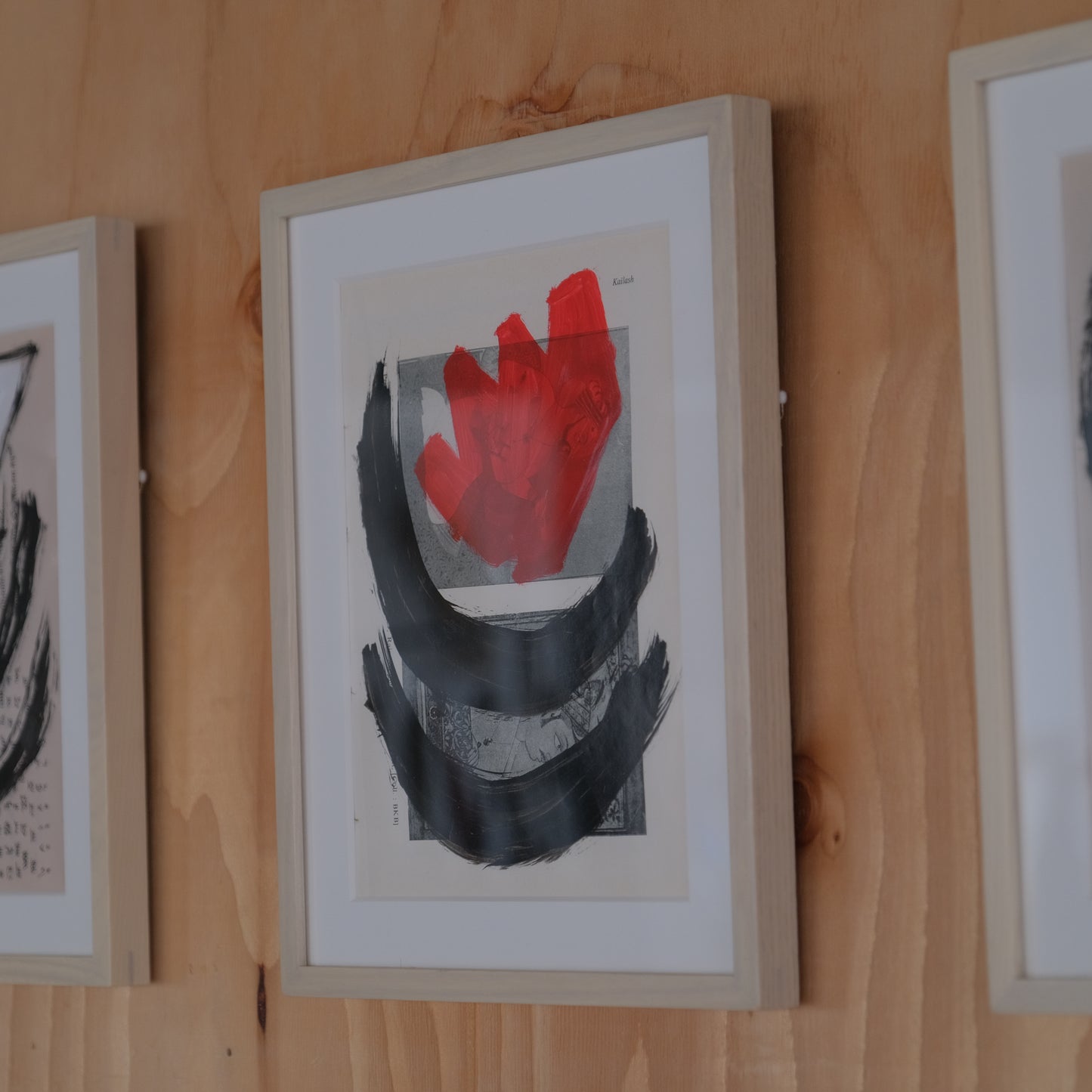 RAKUGAKI 【HANDS UP FLOWER - C】 / ENOMA PAINTING