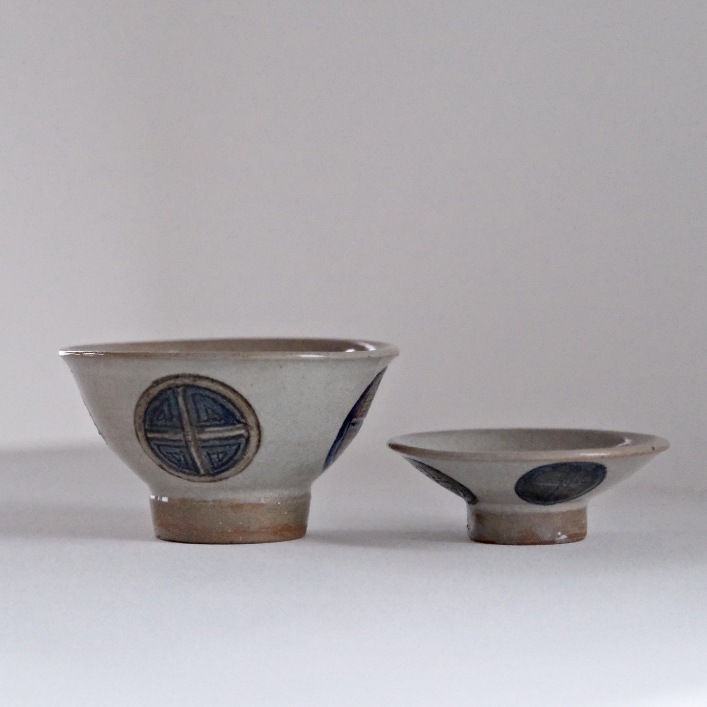 蓋付飯茶碗/羽島焼