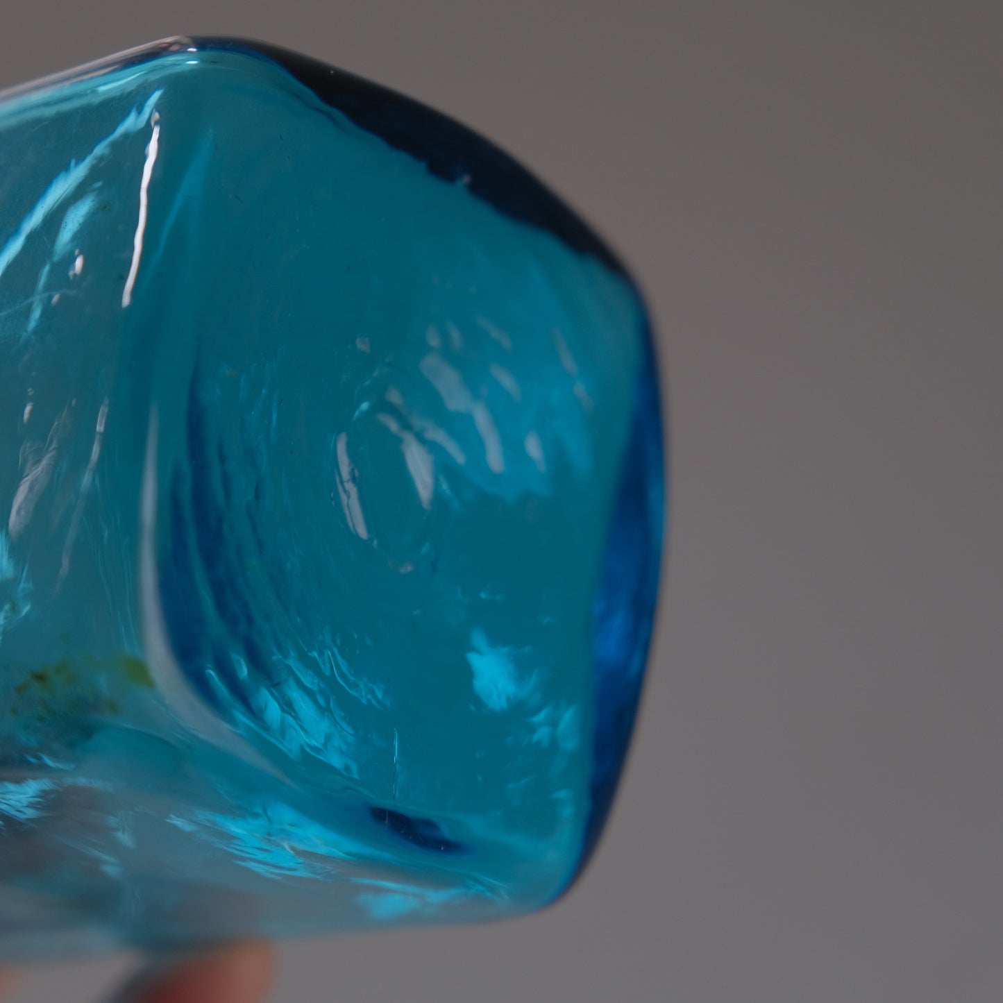 栓付モール角瓶 / 倉敷ガラス 小谷眞三