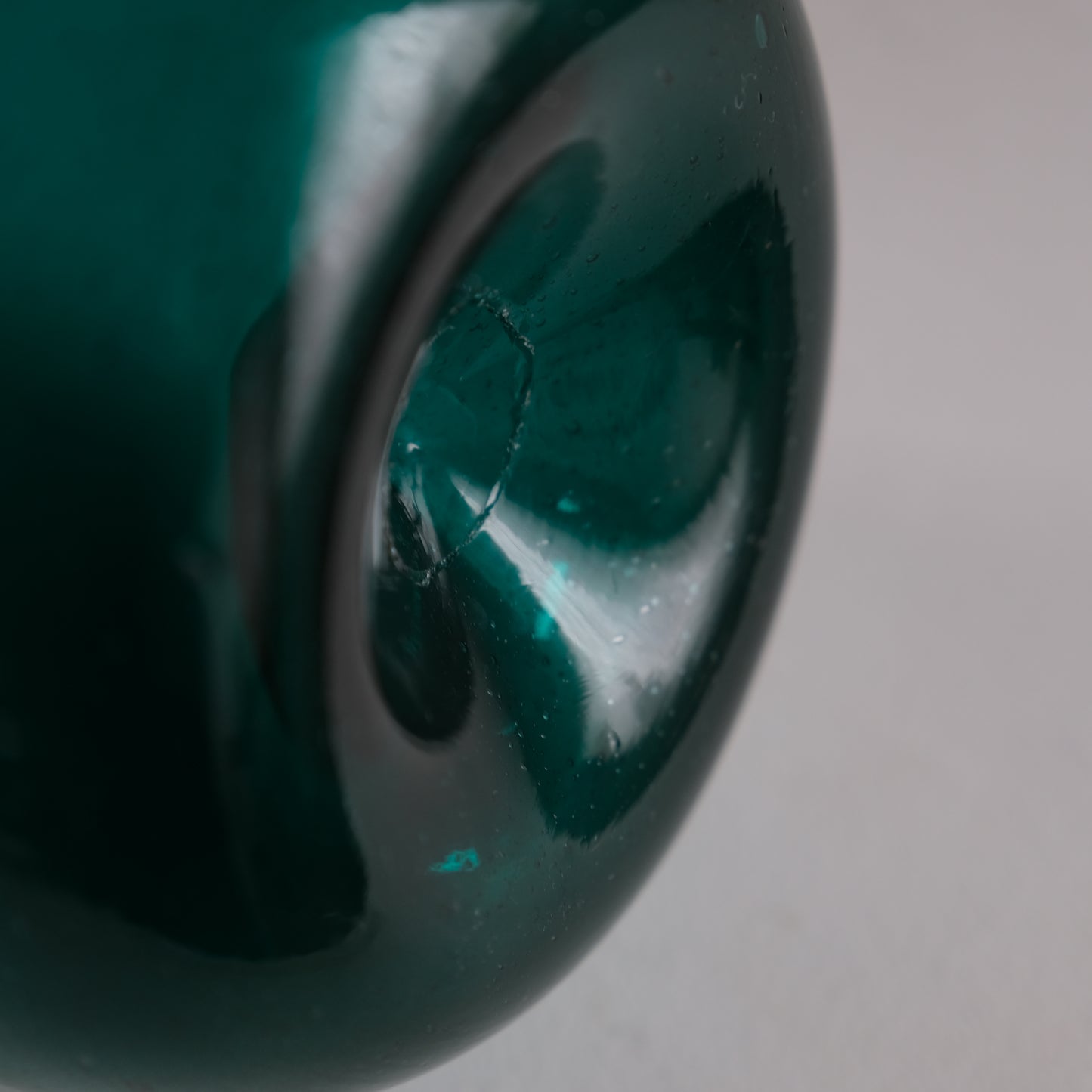 鶴首線巻瓶 / 倉敷ガラス 小谷眞三