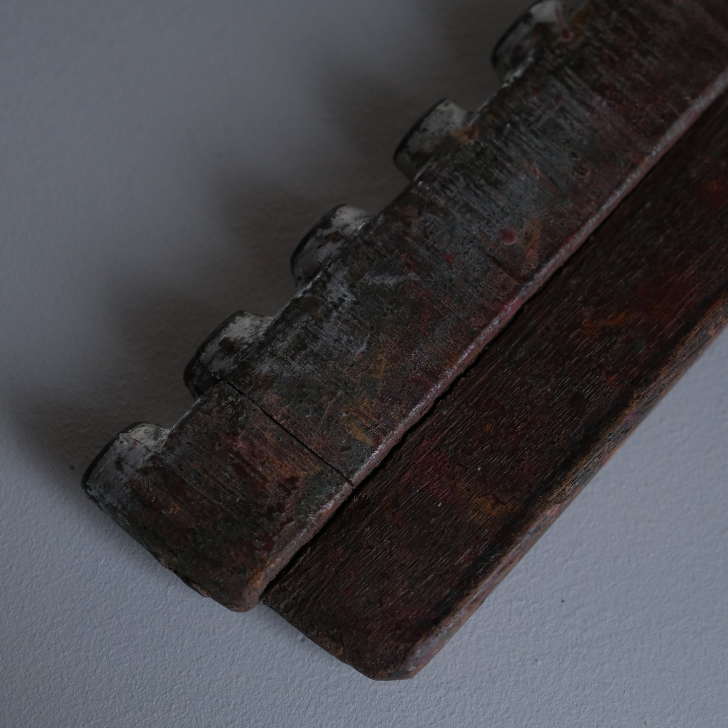 geometric wood block - E(ブロックプリントの版木 ) / インド