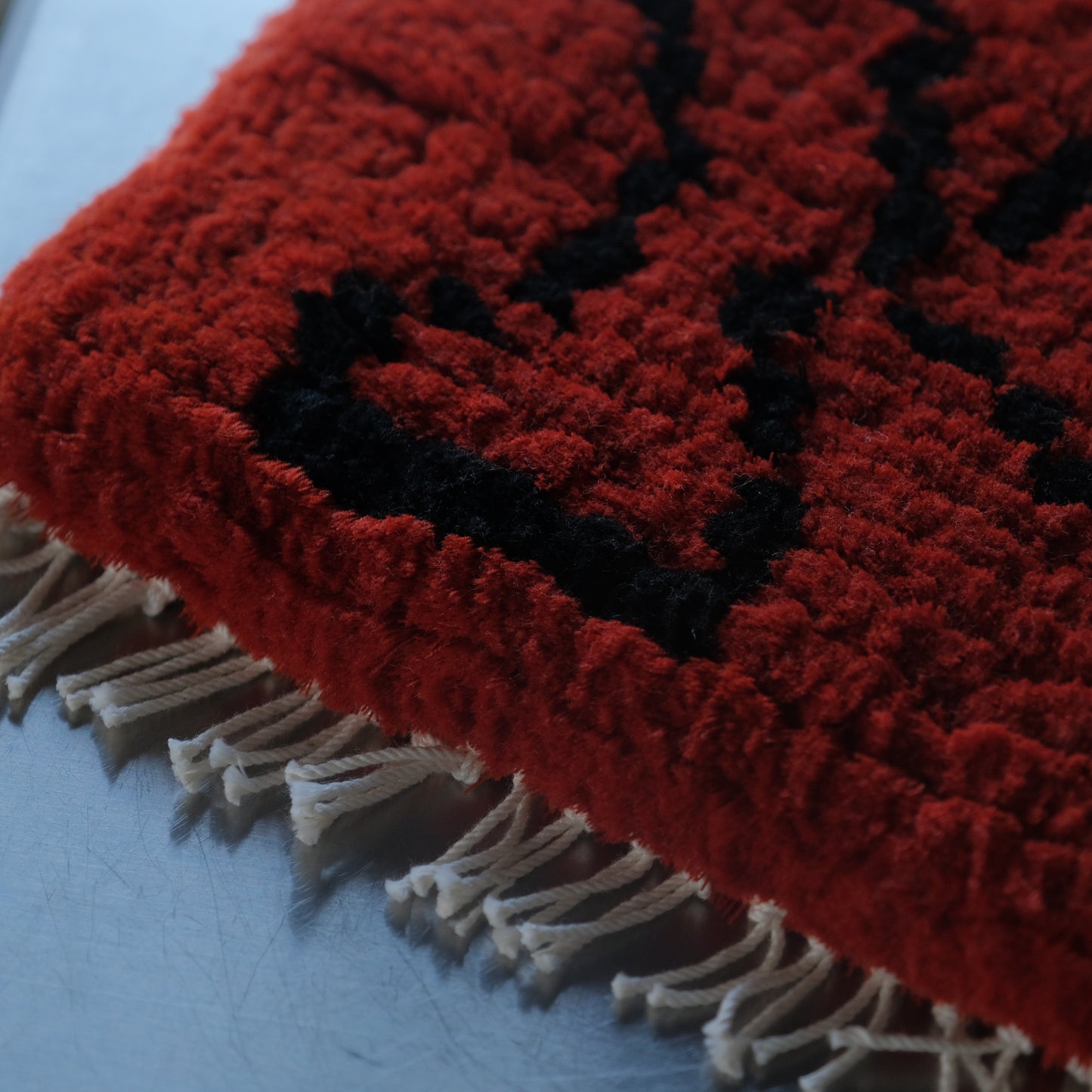 Knotting Chair Rug - shuki - / MISENOMA x Ueda Textile