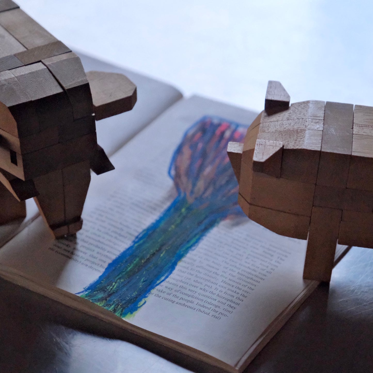 組木パズル - ゾウ- / 山中組木工房