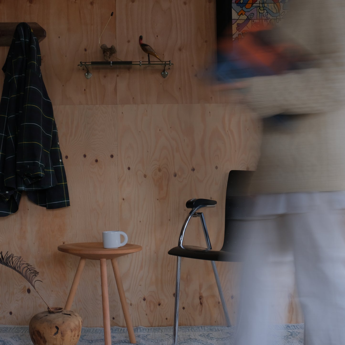 3legs stool round / designed by コーチカズノリ