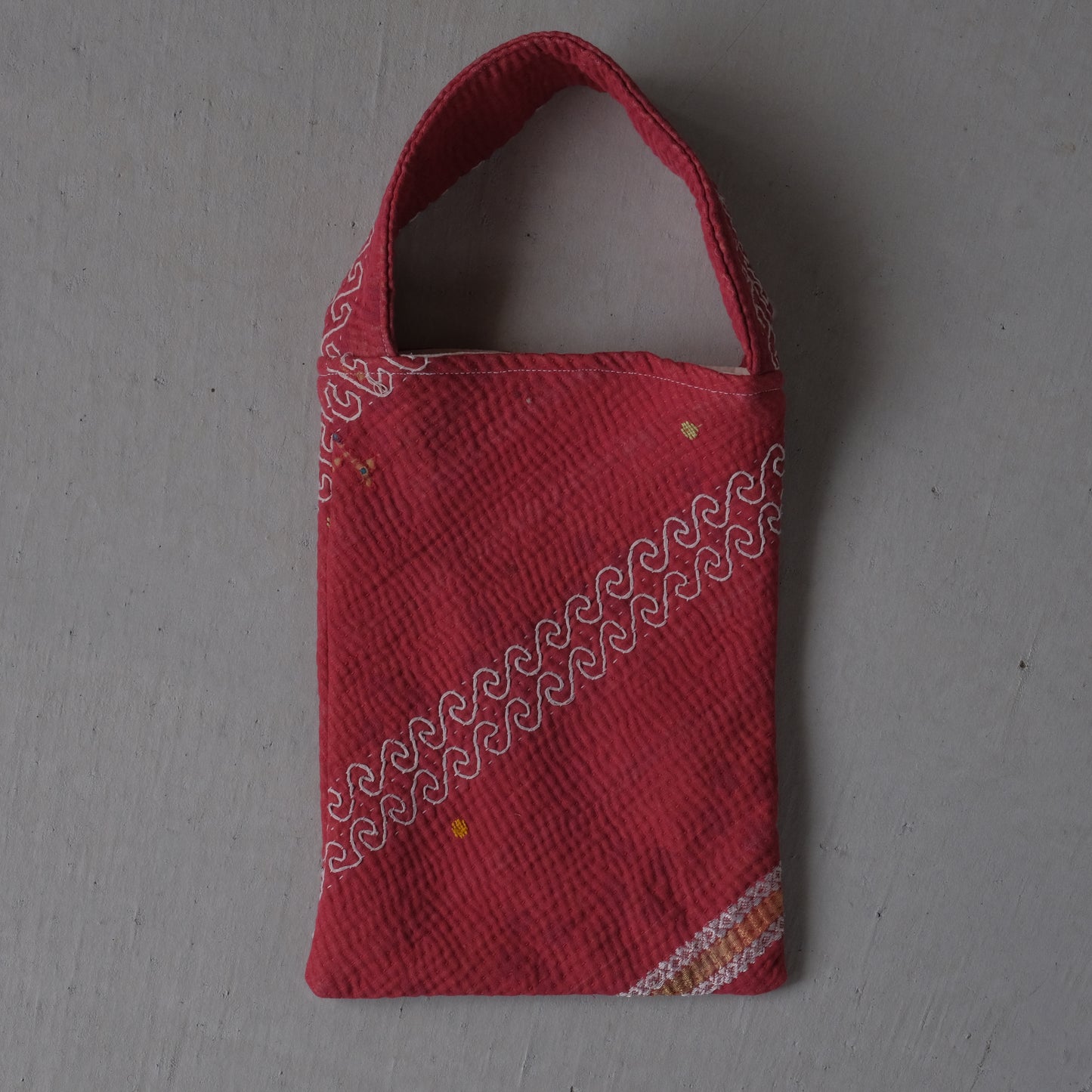 Vintage Quilt - One Handle Bag 002