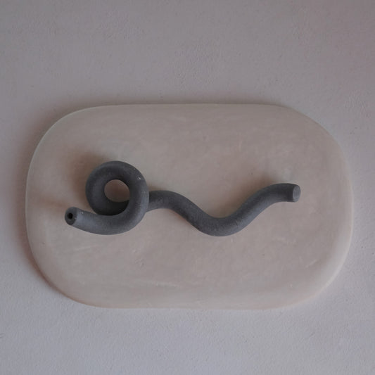 けむ 〈 香立てb + 香敷き 〉