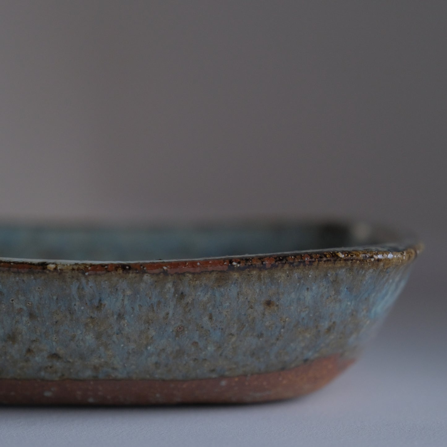 糠釉紋押角鉢 / 倉敷青木窯（三宅康太）
