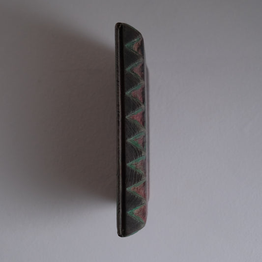 geometric wood block - B（ブロックプリントの版木 ） / インド