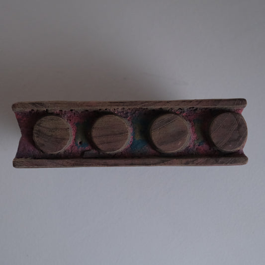 geometric wood block - C（ブロックプリントの版木 ） / インド