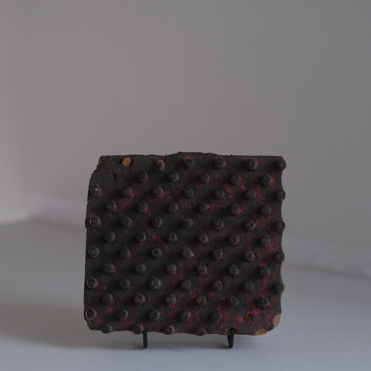 geometric wood block - D（ブロックプリントの版木 ） / インド