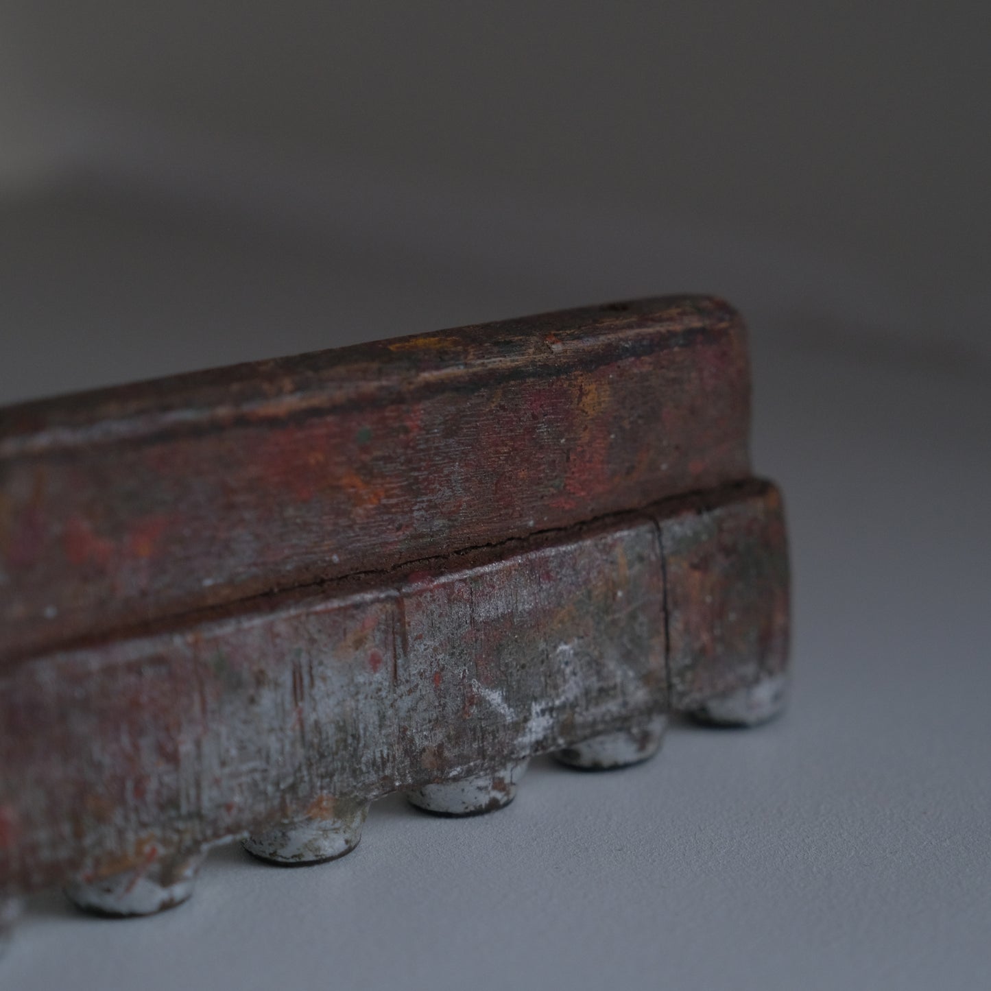 geometric wood block - E（ブロックプリントの版木 ） / インド