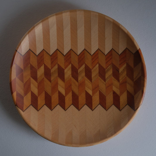 寄木プレート 大 / 箱根