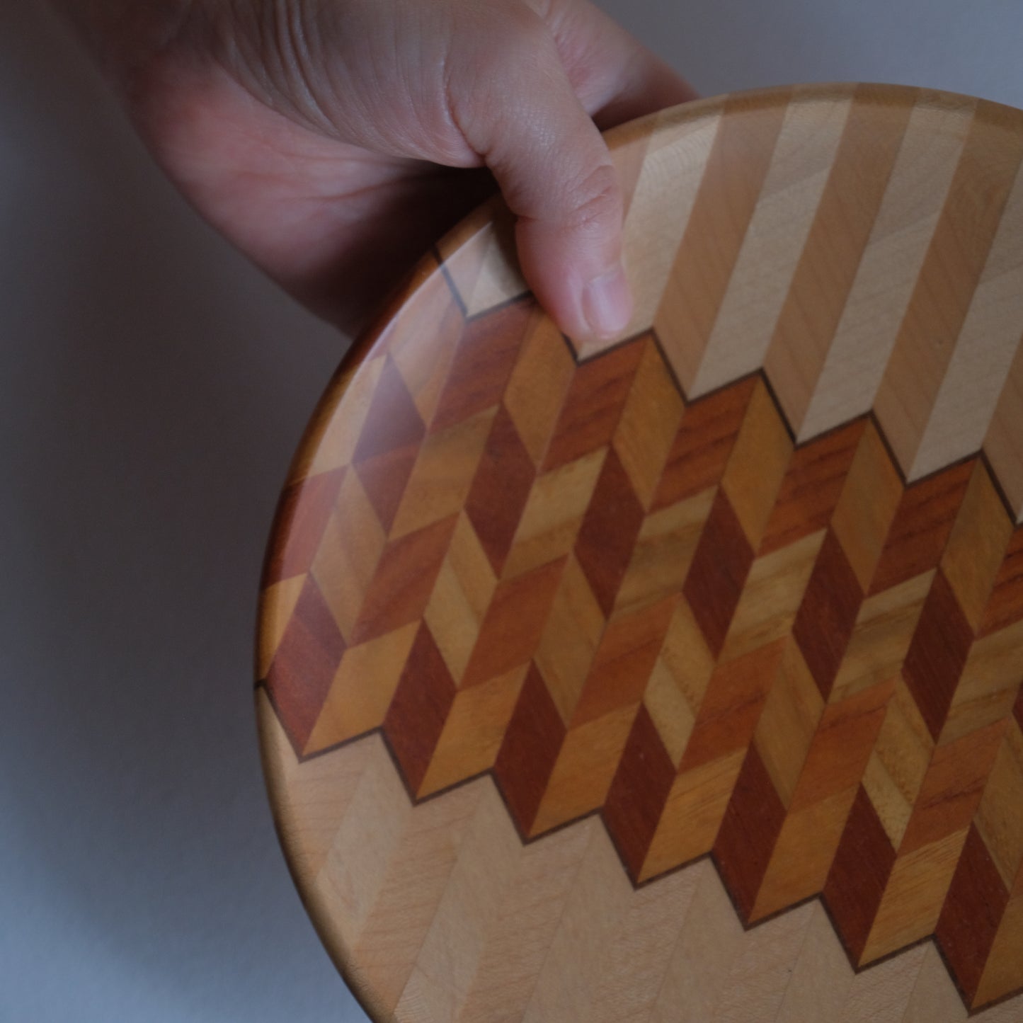 寄木プレート 大 / 箱根