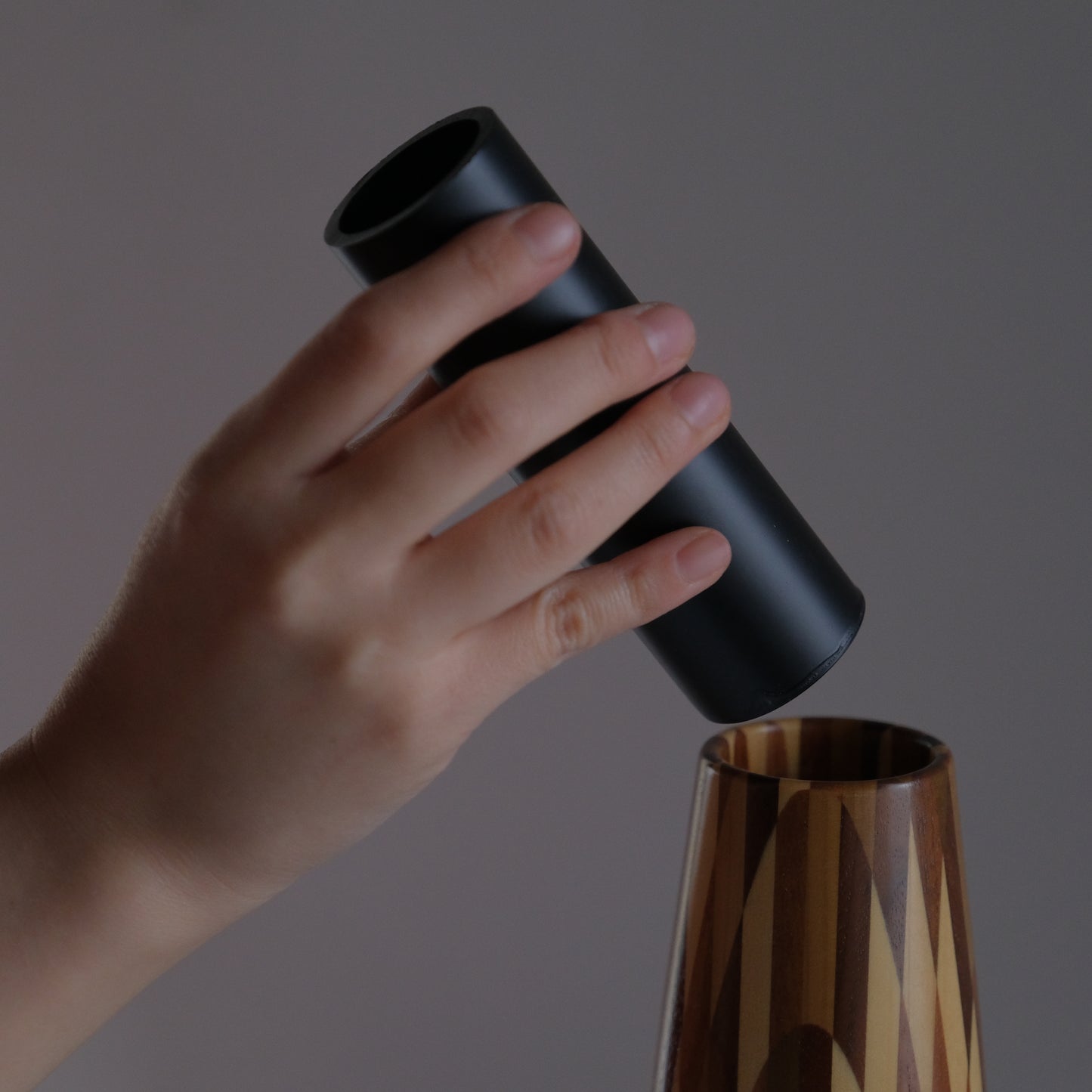 寄木花瓶 / 箱根