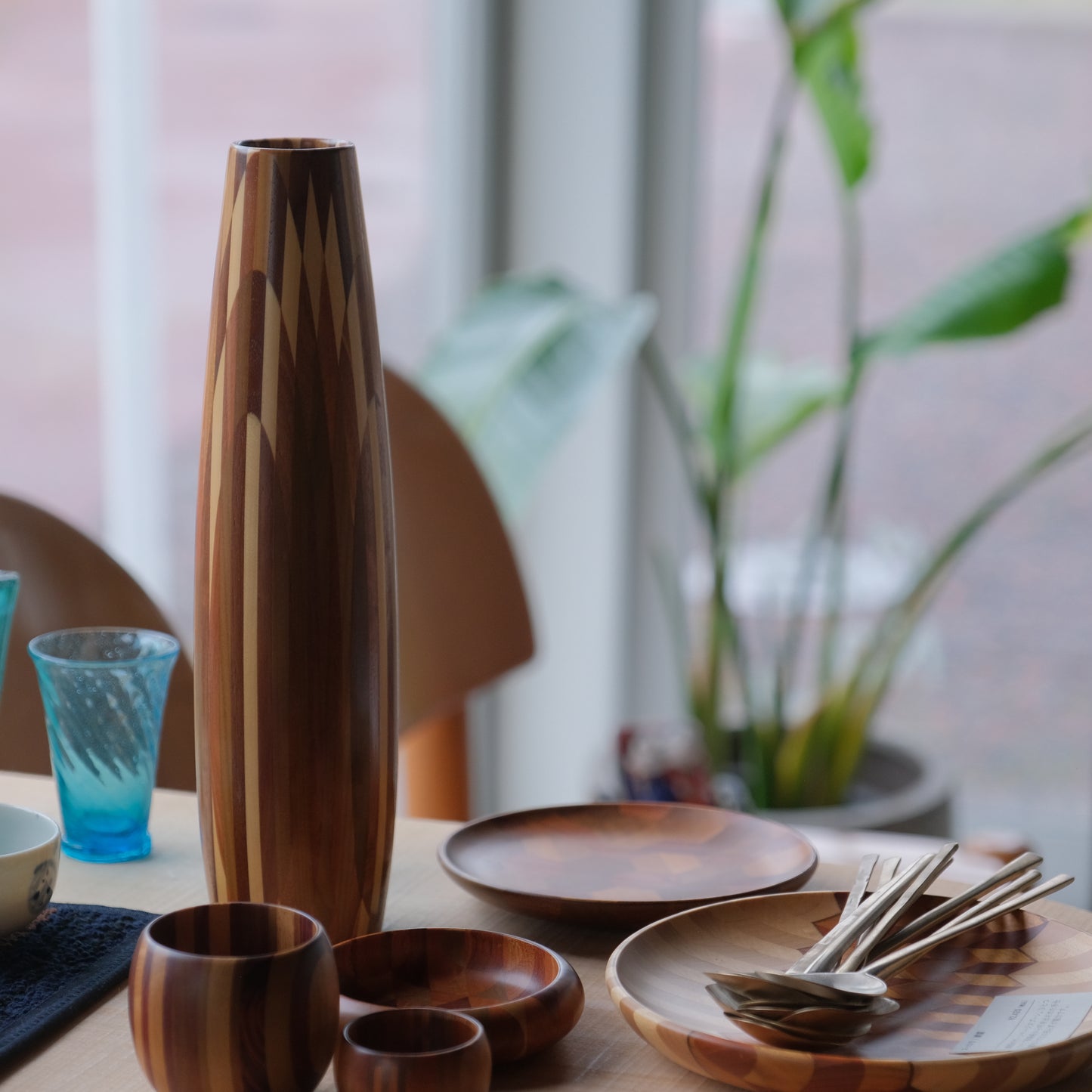 寄木花瓶 / 箱根