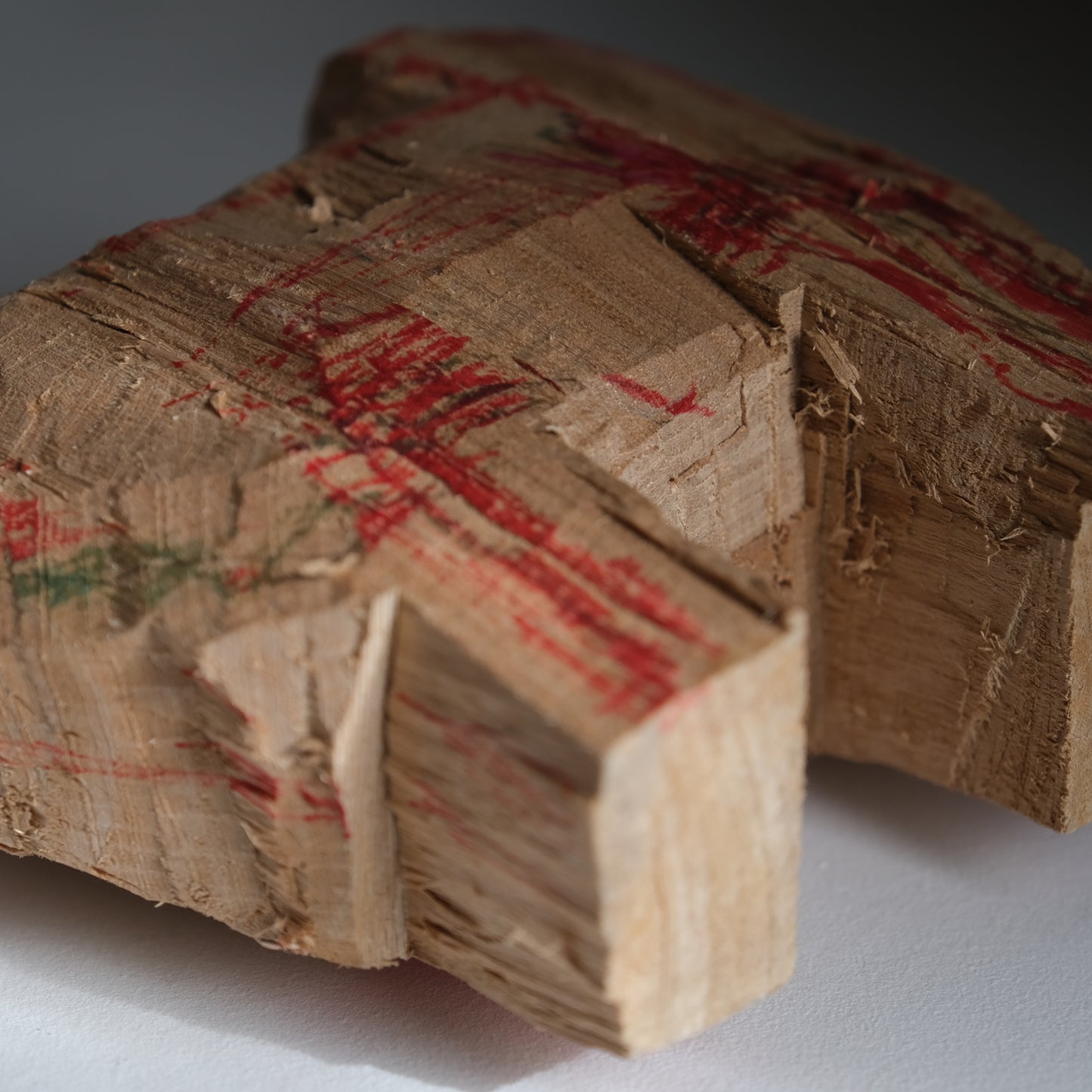 WOODEN SCULPTURE -牛-