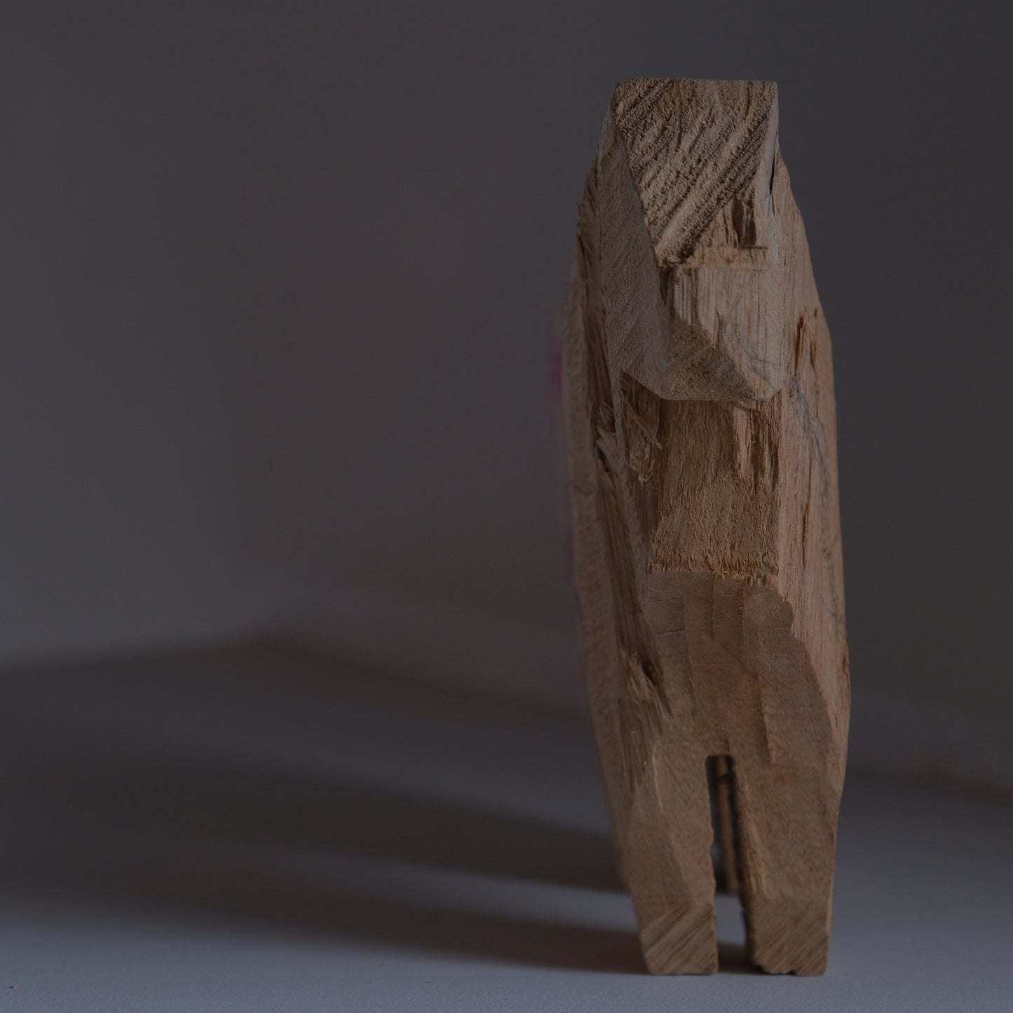 WOODEN SCULPTURE -馬-