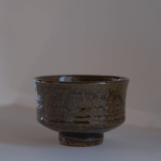飴釉茶碗/羽島焼