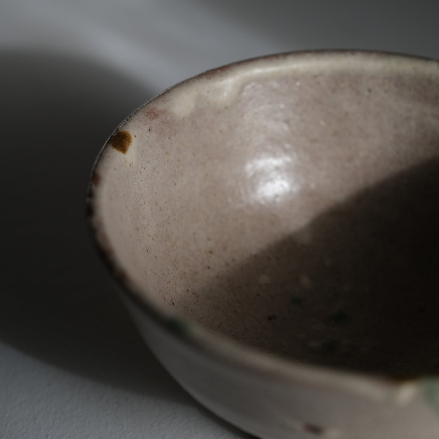 三彩五寸碗/羽島焼