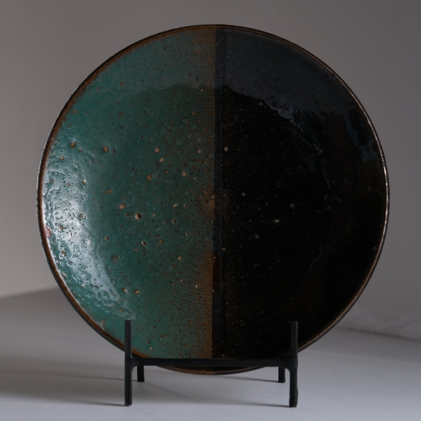 掛分八寸皿 / 牛ノ戸焼（古作）