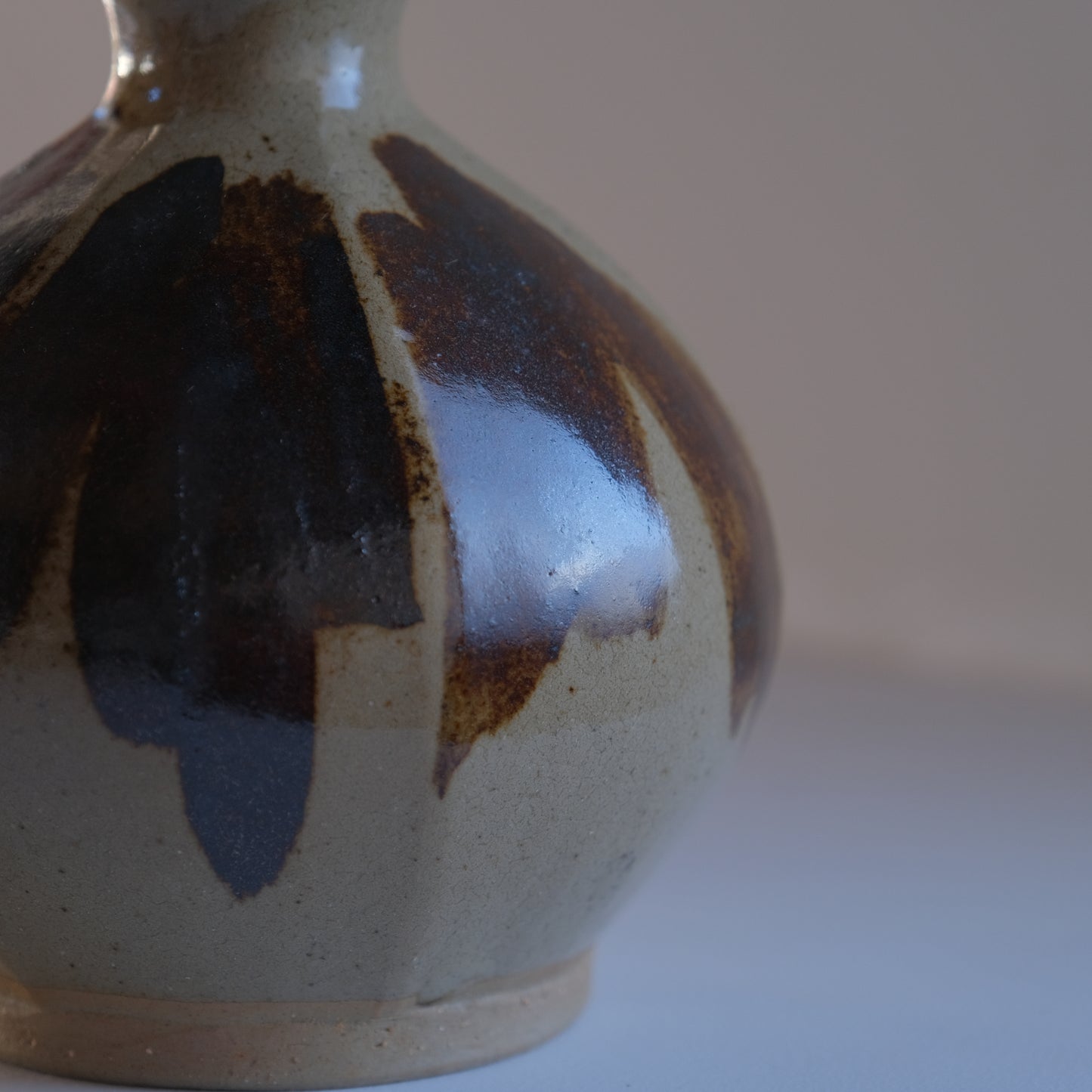 面取花瓶 / 牛ノ戸焼