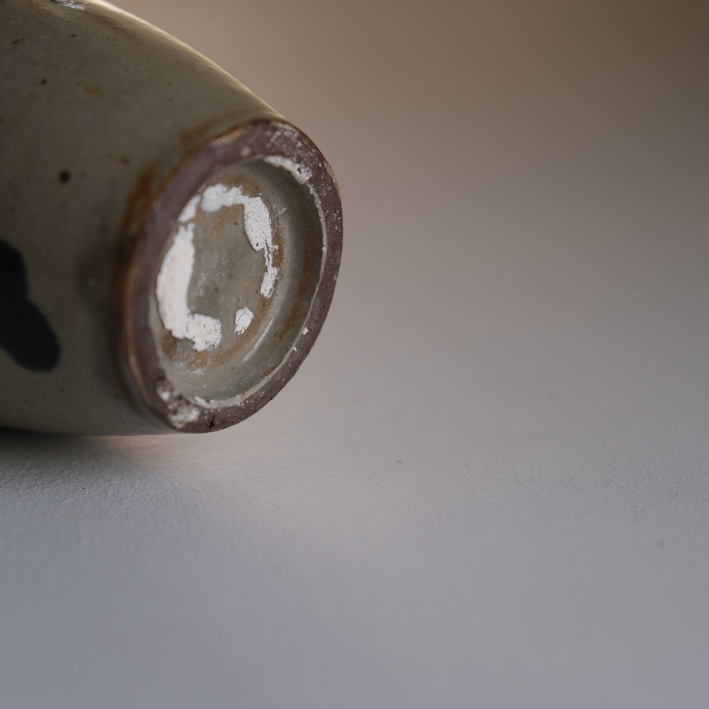 呉須黍紋徳利A / 壺屋焼