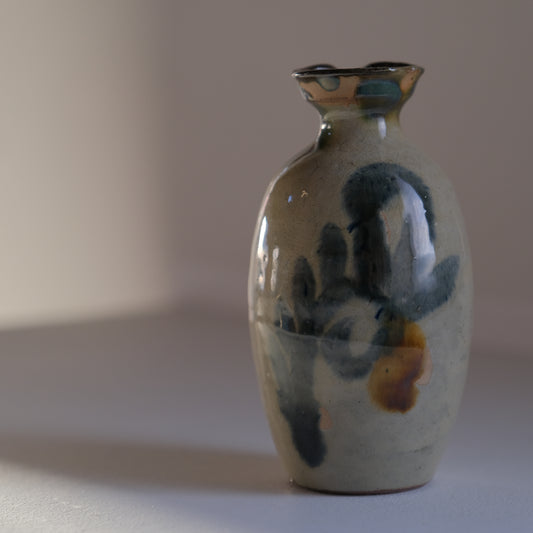 呉須唐草紋徳利B / 壺屋焼