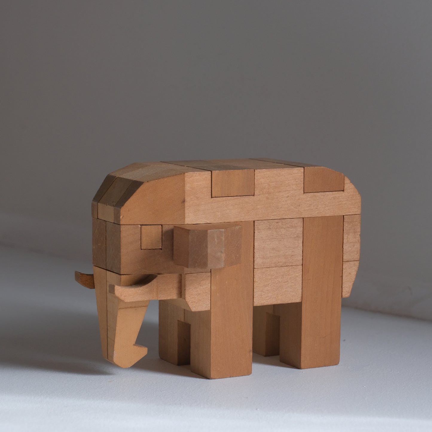 組木パズル - ゾウ- / 山中組木工房