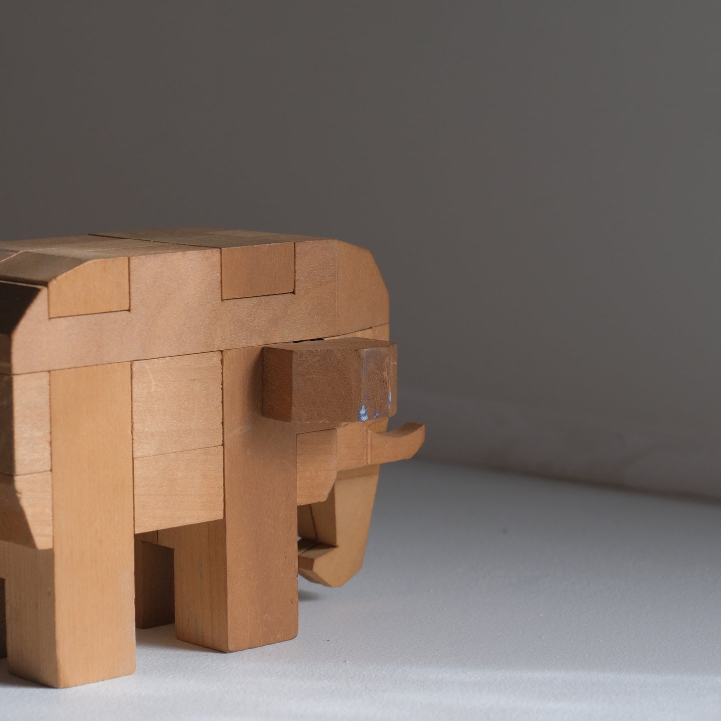 組木パズル - ゾウ- / 山中組木工房