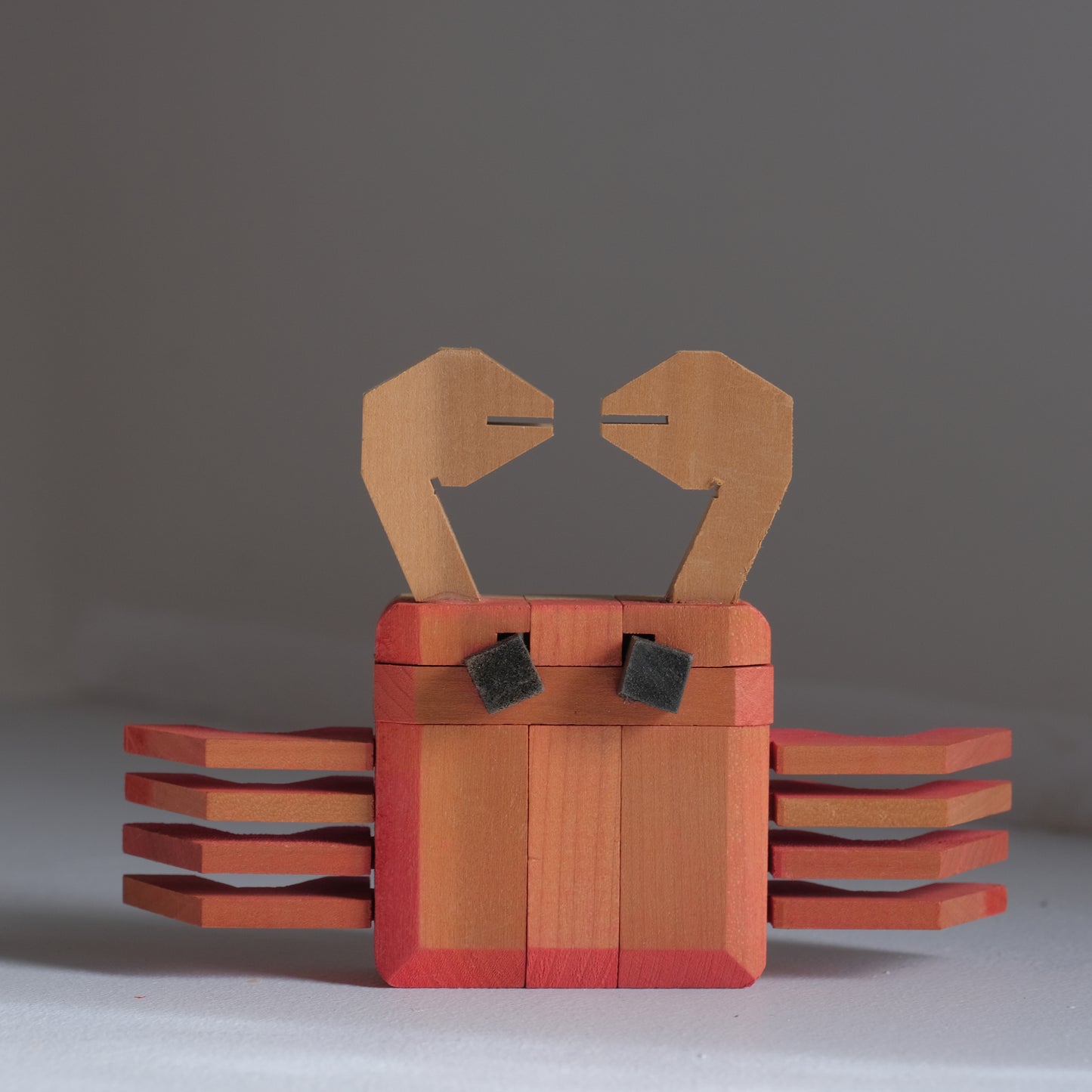 組木パズル - カニ- / 山中組木工房