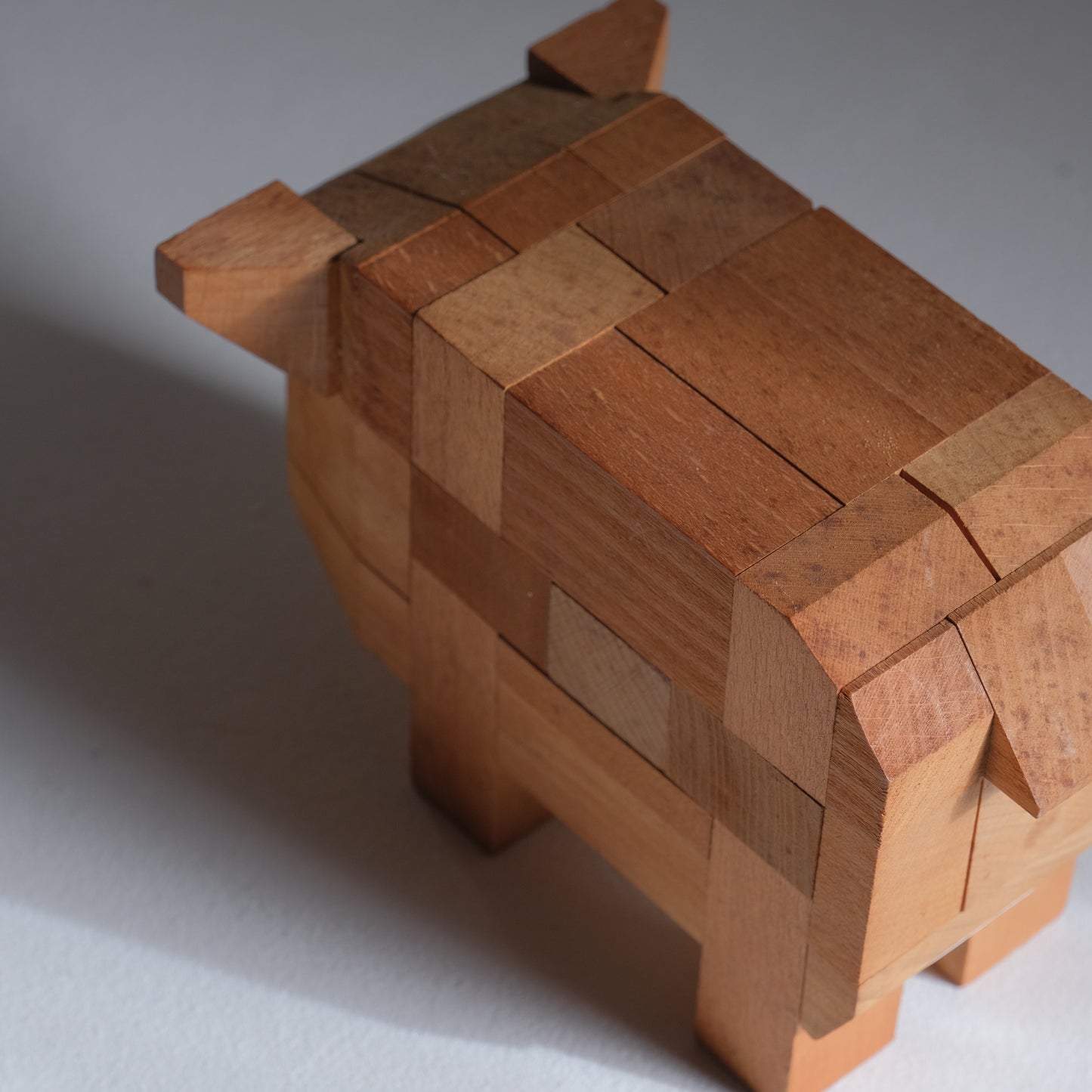 組木パズル - ブタ- / 山中組木工房