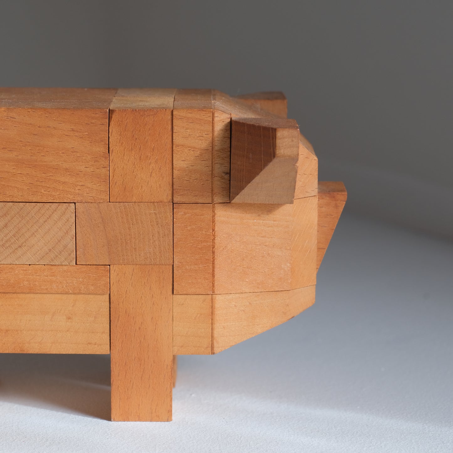 組木パズル - ブタ- / 山中組木工房