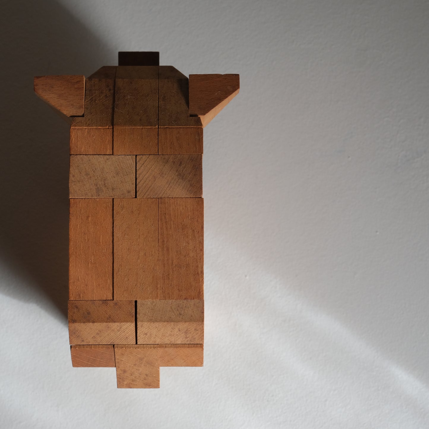 組木パズル - ブタ- / 山中組木工房