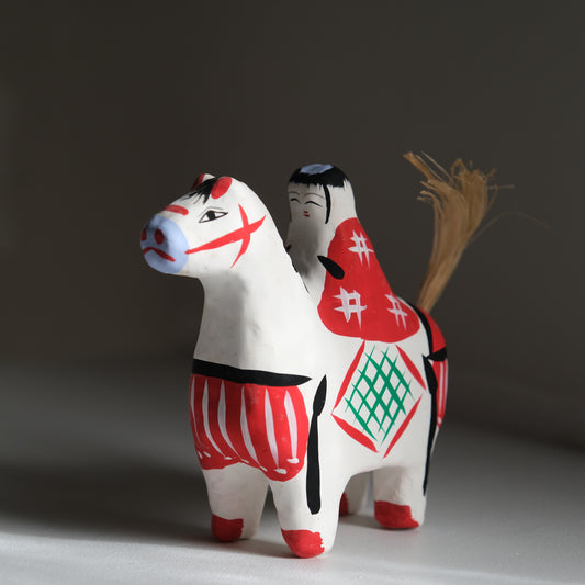 会津張子 -馬乗童子- / 福島