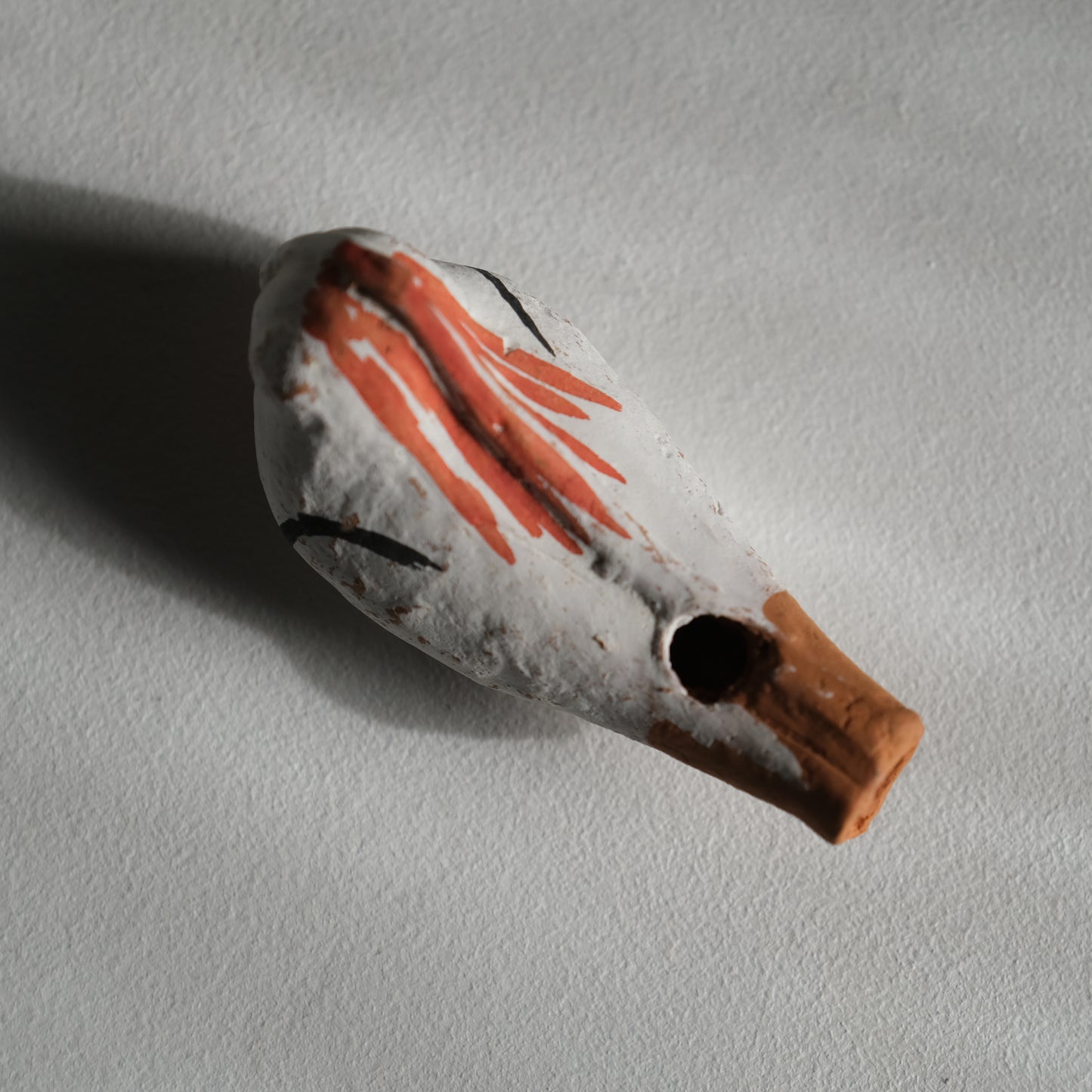 赤坂土人形 -うぐいす笛- / 福岡