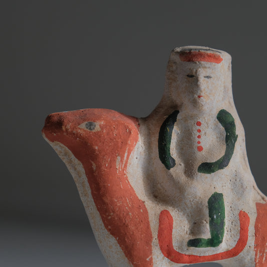 赤坂土人形 -馬乗り鎮台- / 福岡