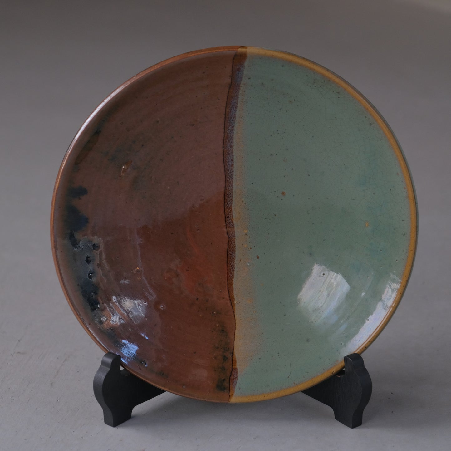 掛分尺皿 / 牛ノ戸焼