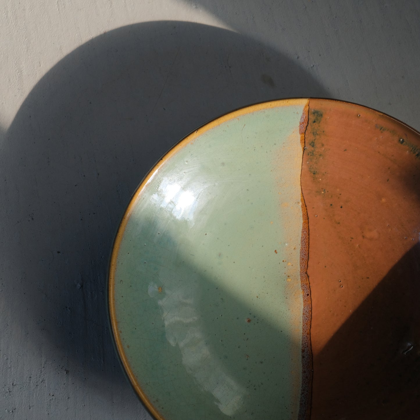 掛分尺皿 / 牛ノ戸焼