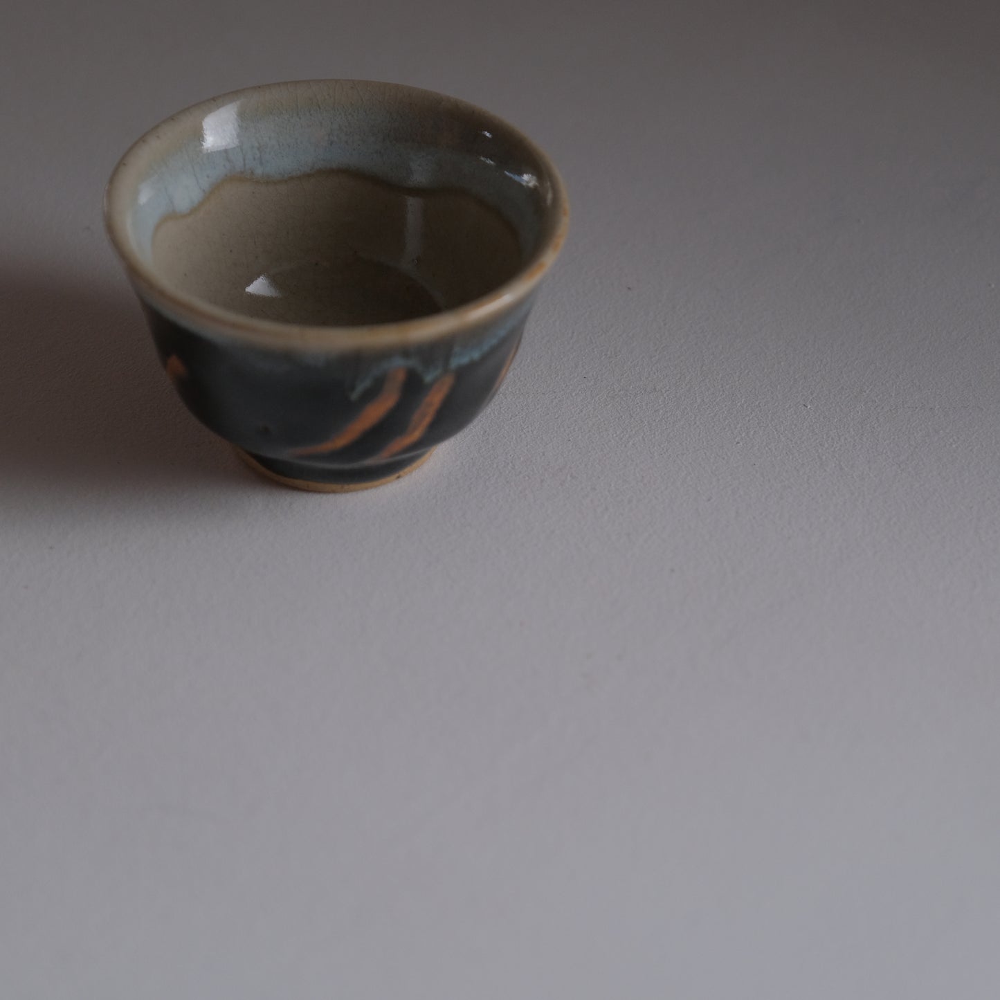 黒釉指描鉢 /沖塩明樹