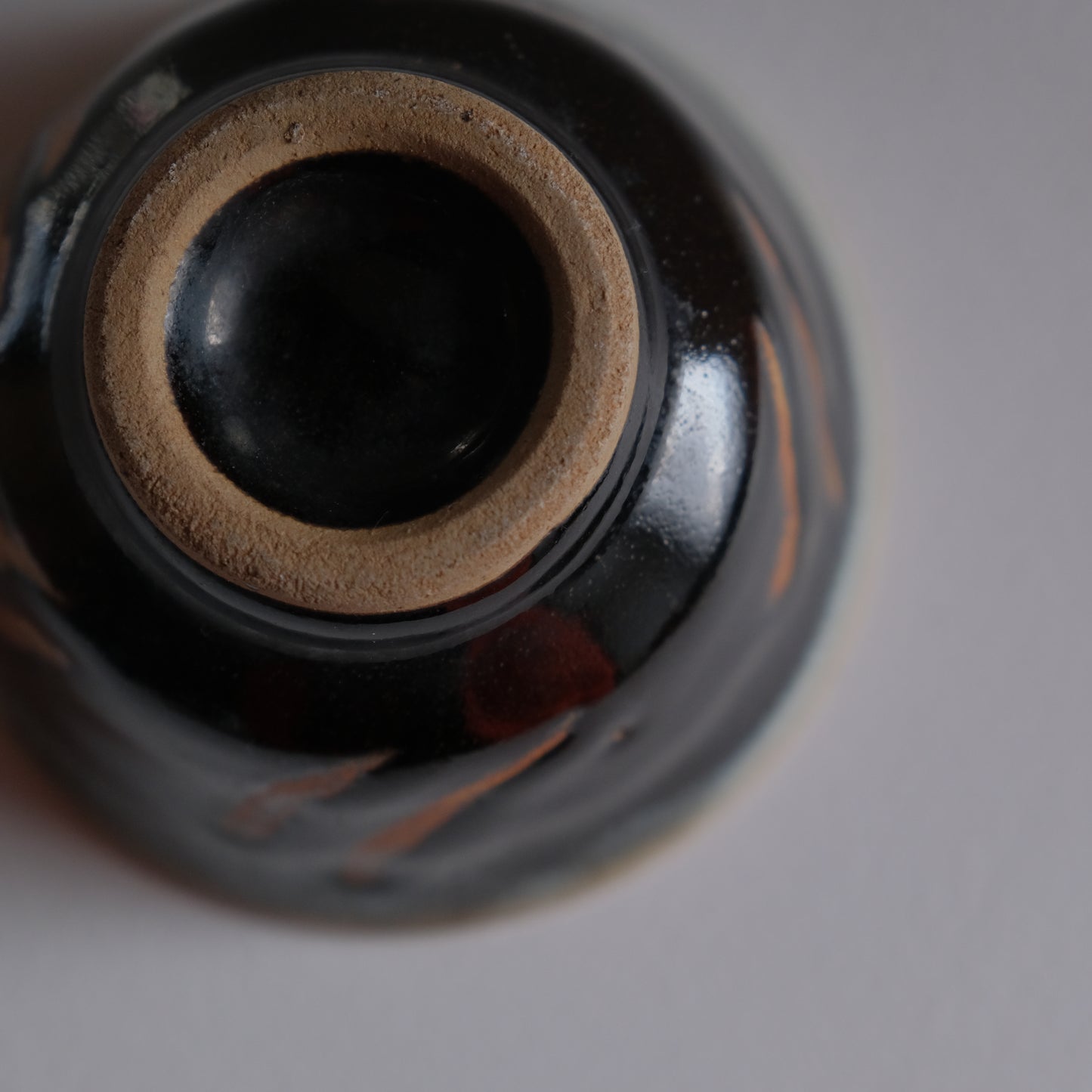 黒釉指描鉢 /沖塩明樹