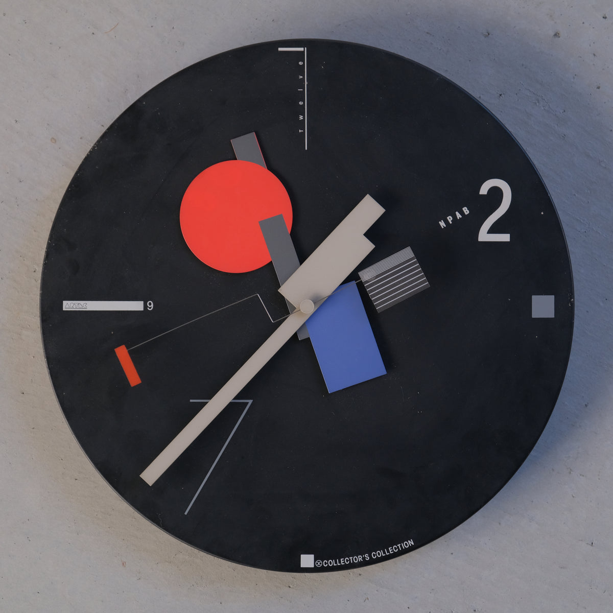 Constructivist Clock / ARTEC by Nicolai Canetti – MISENOMA