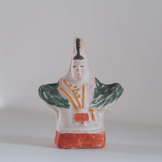 赤坂土人形［稲持ち天神 B］