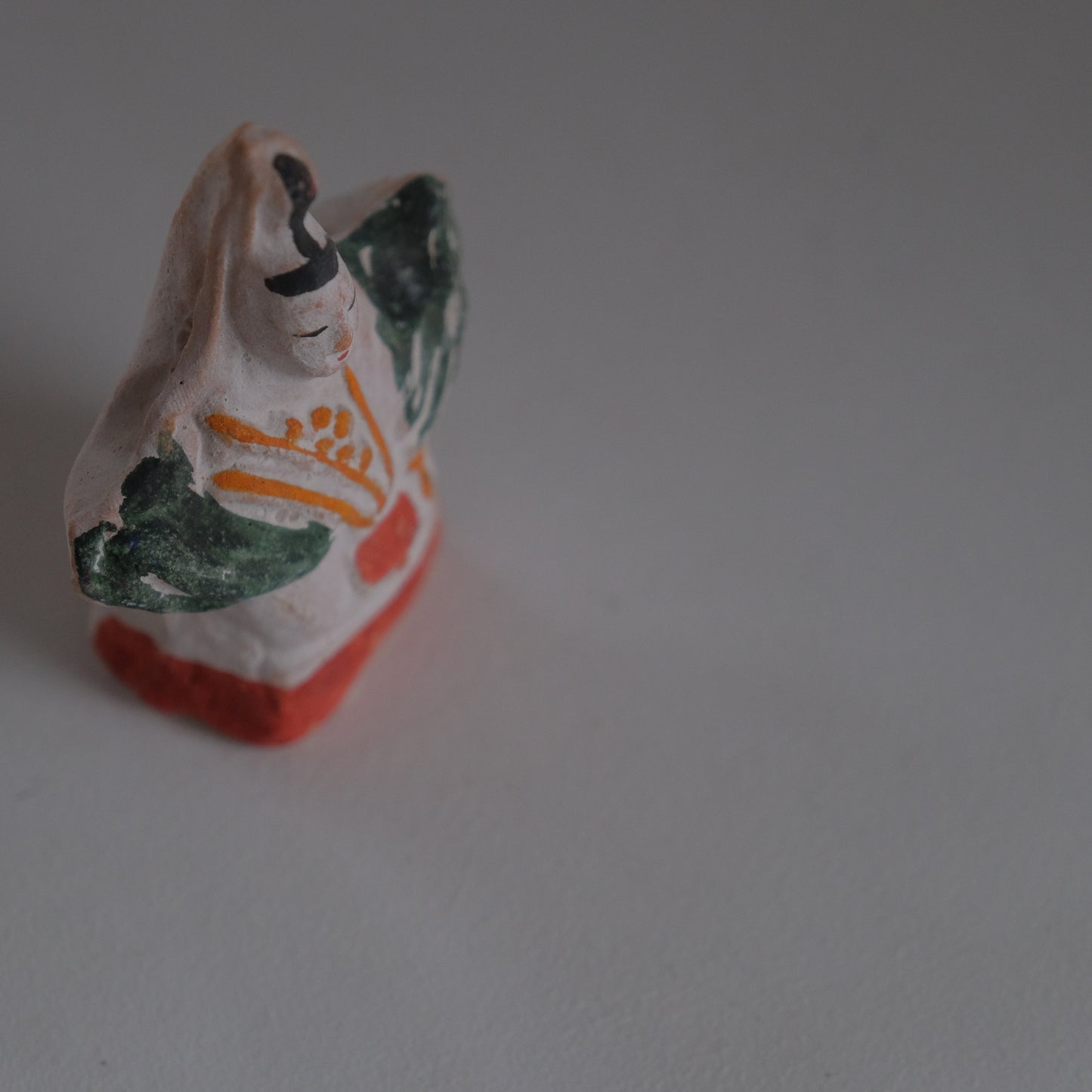 赤坂土人形［稲持ち天神 A］
