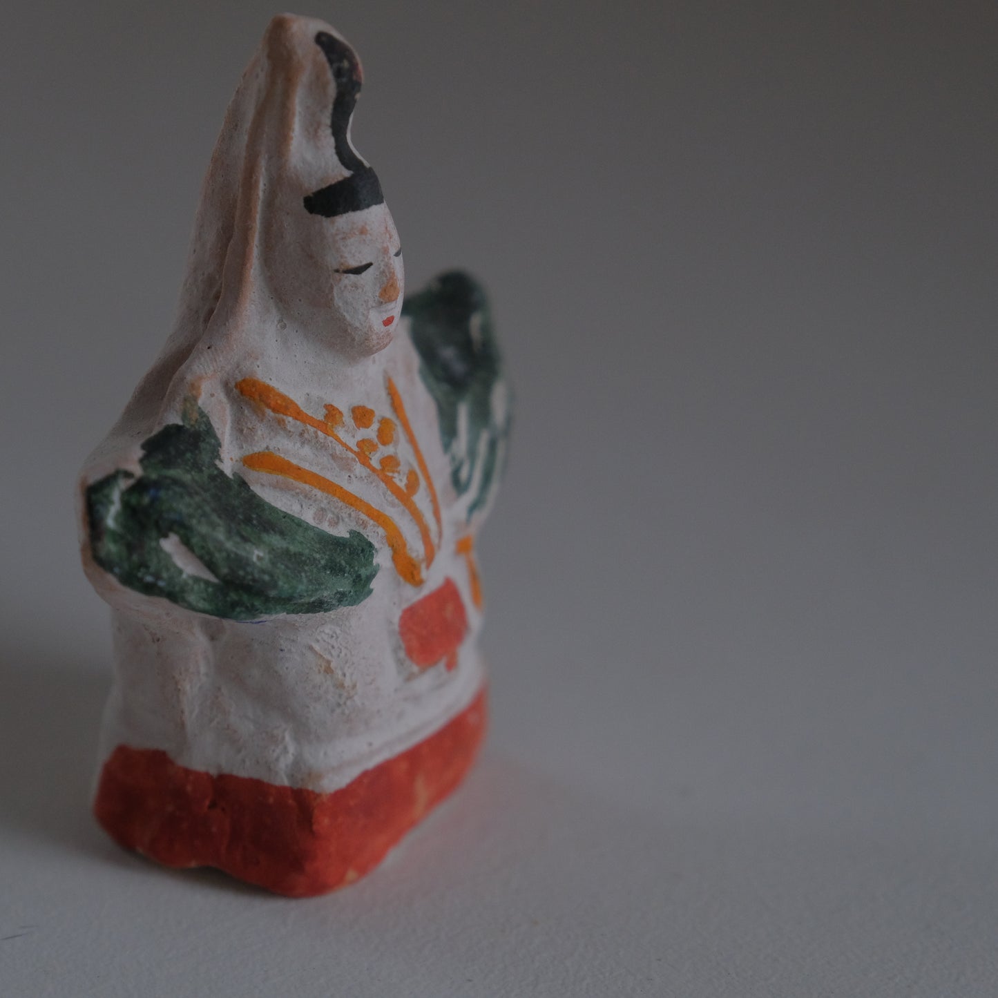 赤坂土人形［稲持ち天神 B］