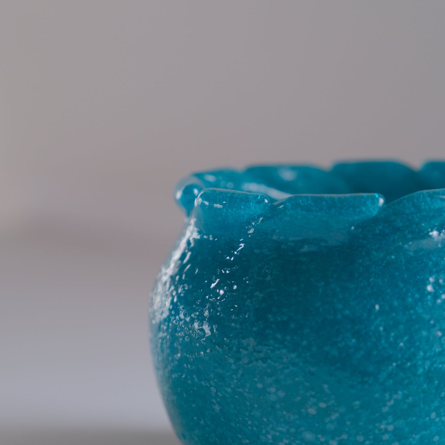 輪花壺 / 倉敷ガラス （小谷眞三 ）