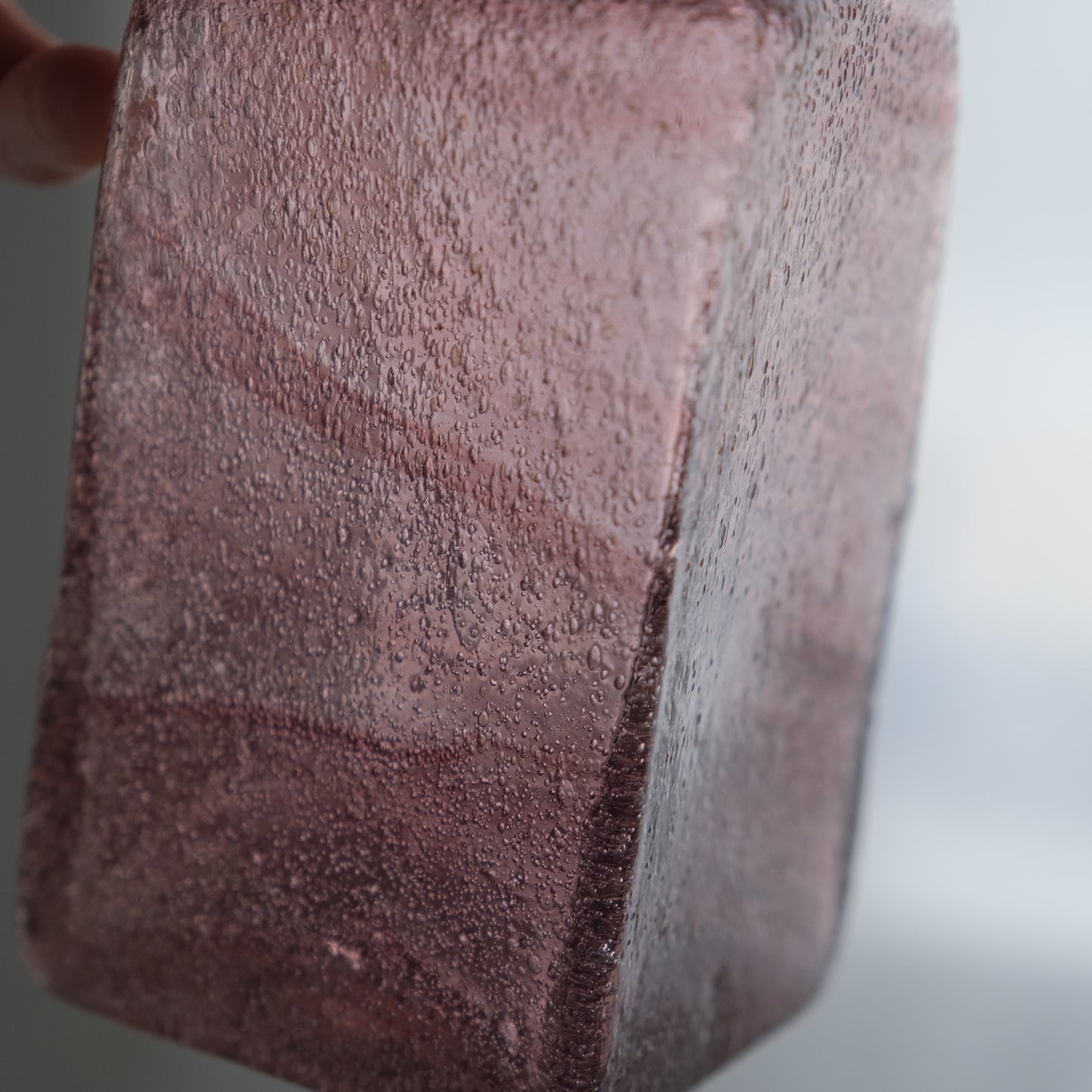 手付角瓶 / 倉敷ガラス （小谷眞三）