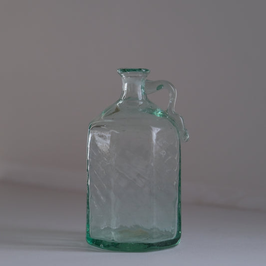 手付モール面取瓶 / 倉敷ガラス （小谷眞三）