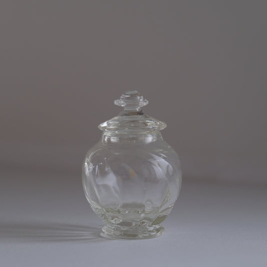 蓋付小壺 / 倉敷ガラス （小谷眞三）